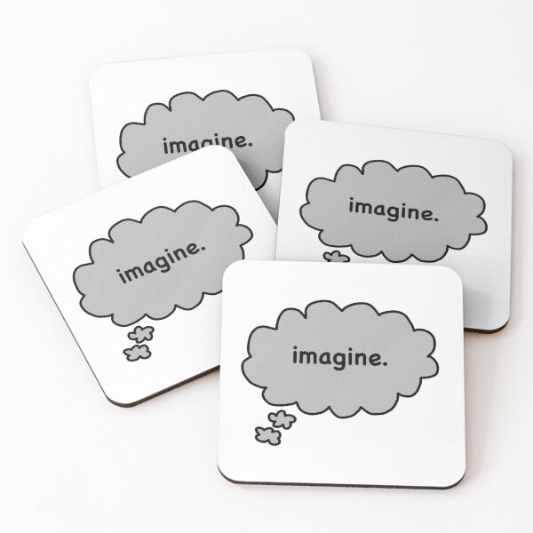 Item preview, imagine thought bubble designed and sold by in-the-shade.