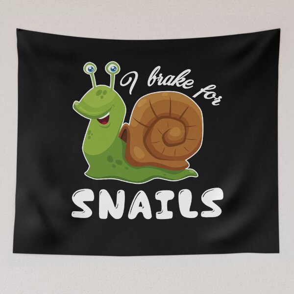 Item preview, Snail - I Brake For Snails designed and sold by UnknownArtistt.