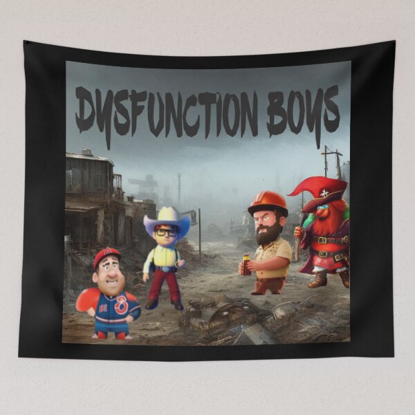 Item preview, Dysfunction Boys designed and sold by Dose of Dysfunction.