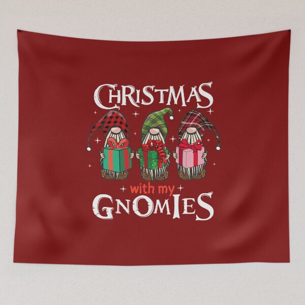 Item preview, Family Christmas Gnomes Holding Presents Buffalo Plaid Gnome Gift designed and sold by alenaz.