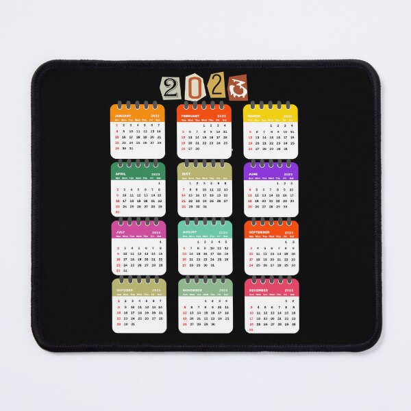 Item preview, 2023 colorful calendar designed and sold by D/Art ⭐⭐⭐⭐⭐.