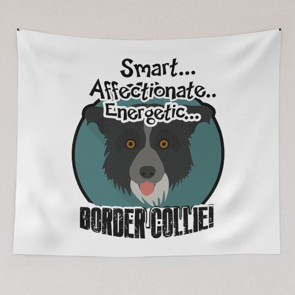 Item preview, Smart Affectionate Energetic Border Collie designed and sold by UnknownArtistt.