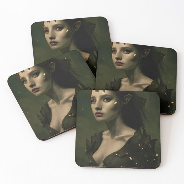 Item preview, Beautiful headshot Of An Elf Created Using AI designed and sold by AIPerfection.