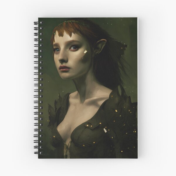 Item preview, Beautiful headshot Of An Elf Created Using AI designed and sold by AIPerfection.