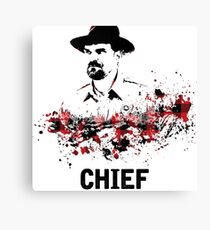 Chief Jim Hopper Canvas Print