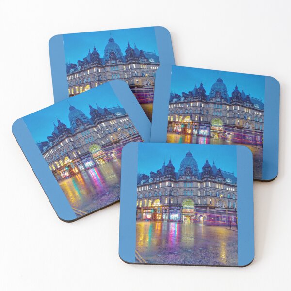 Item preview, Leeds City Market at Night Portrait  designed and sold by Alisonchambers2.