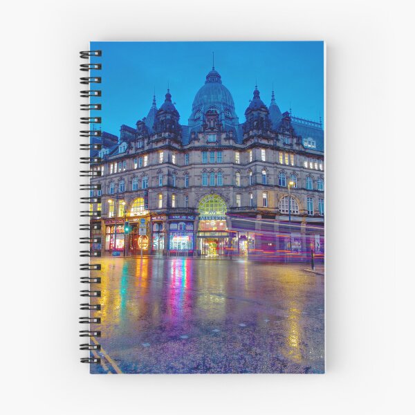 Item preview, Leeds City Market at Night Portrait  designed and sold by Alisonchambers2.