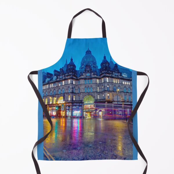 Item preview, Leeds City Market at Night Portrait designed and sold by Alisonchambers2.