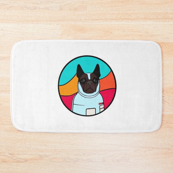 Item preview, Colorful Abstract Dog in Space Suit designed and sold by Litheon.