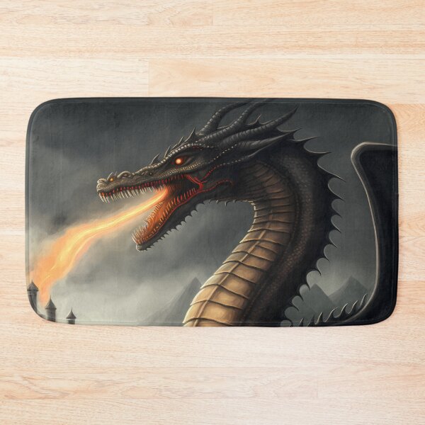 Item preview, Mashup The Loch Ness Monster Version 1 & Dark Fantasy Fire Breathing Dragon Version 2 designed and sold by PM-Artistic.