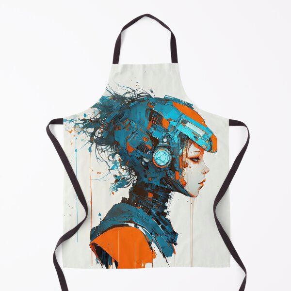 Item preview, Mech Girl Watercolor designed and sold by Cycle-Seven.