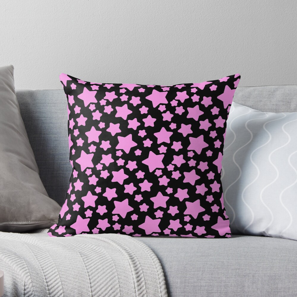 Black Pink Pillow