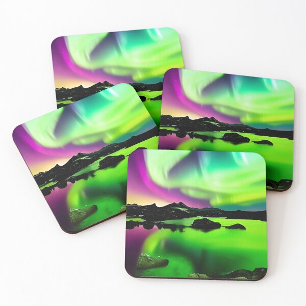 Aperçu de l'œuvre Aurora Borealis Full Of Lights créée et vendue par VitalDesigner.