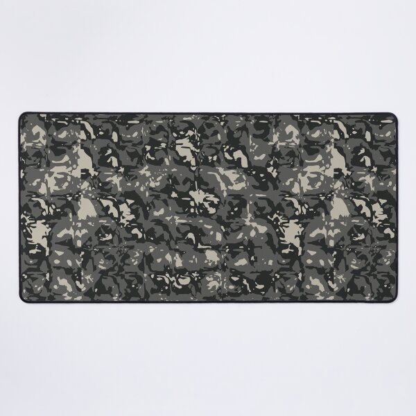 Item preview, Gray Camo Glass Blocks Camouflage Patterns in Grey Shades and Black designed and sold by ShopieHome.