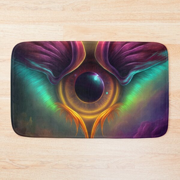 Item preview, Mashup Imaginative iridescent eye version 3 & Flaming angel wings version 1 designed and sold by PM-Artistic.