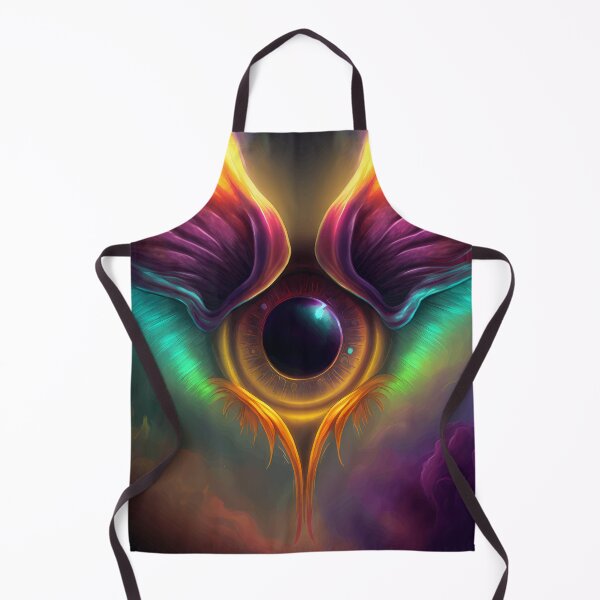 Item preview, Mashup Imaginative iridescent eye version 3 & Flaming angel wings version 1 designed and sold by PM-Artistic.