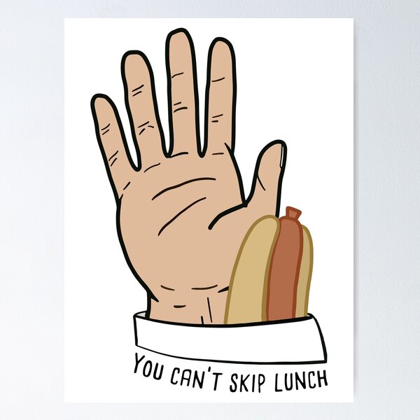 Artikel-Vorschau von I Think You Should Leave Hand, designt und verkauft von FredStonee.