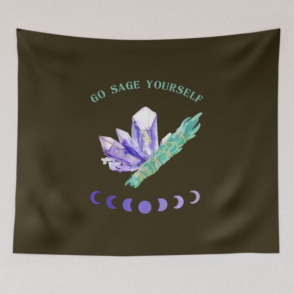 Item preview, Go Sage Yourself Witch Wicca designed and sold by fatherfarm.