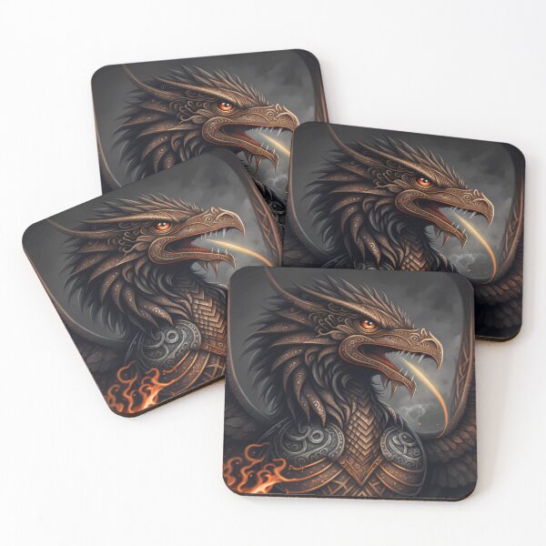 Item preview, Mashup Epic Eagle Version 1 & Dark Fantasy Fire Breathing Dragon Version 2 designed and sold by PM-Artistic.