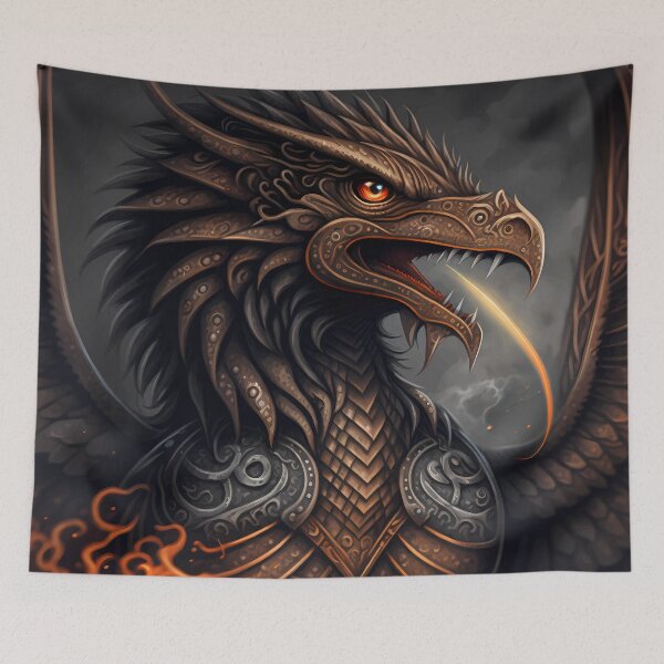 Item preview, Mashup Epic Eagle Version 1 & Dark Fantasy Fire Breathing Dragon Version 2 designed and sold by PM-Artistic.