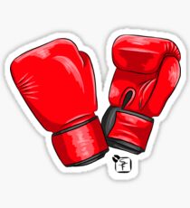 Boxing Gloves Sticker