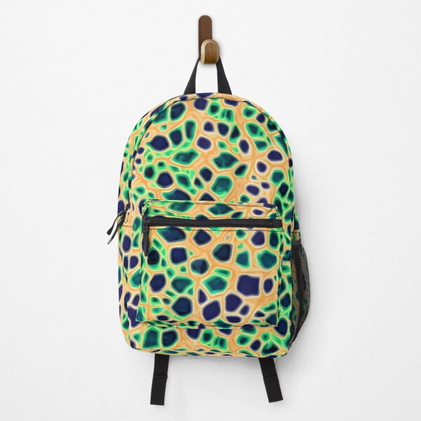 Item preview, Green yellow microscopic pattern designed and sold by hendrikspix.
