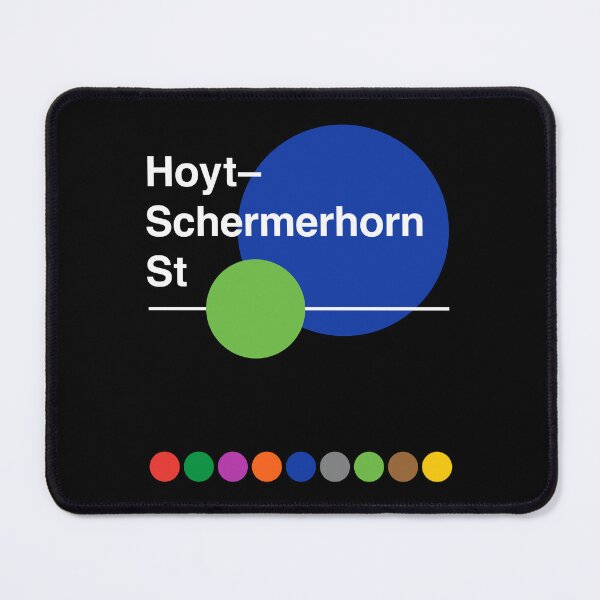 Item preview, Hoyt-Schermerhorn Streets - Downtown Brooklyn, New York Subway designed and sold by ClickForMore.