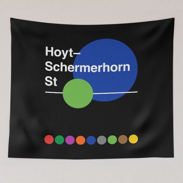 Item preview, Hoyt-Schermerhorn Streets - Downtown Brooklyn, New York Subway designed and sold by ClickForMore.
