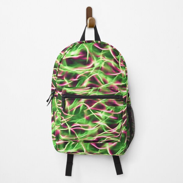 Item preview, Green, purple and pink fire pattern designed and sold by hendrikspix.