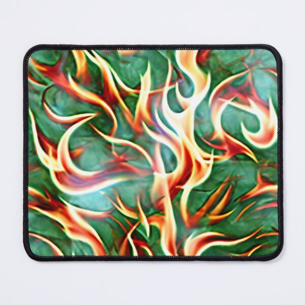 Item preview, Orange fire flame pattern designed and sold by hendrikspix.