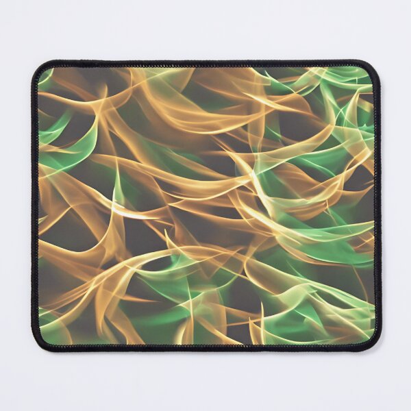 Item preview, Green orange fire flame pattern designed and sold by hendrikspix.