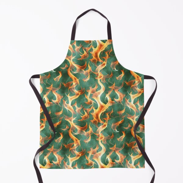 Item preview, Orange flame pattern designed and sold by hendrikspix.