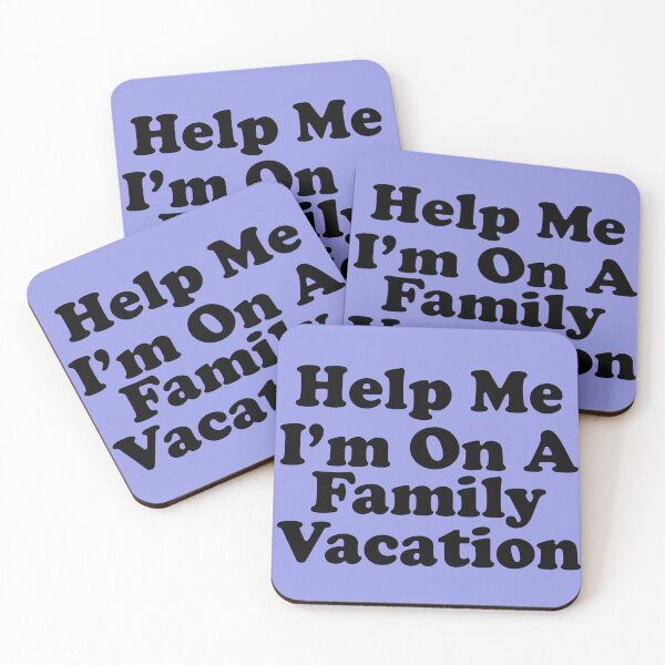 Item preview, Help Me Im On A Family Vacation-Black designed and sold by Moeez Javed.