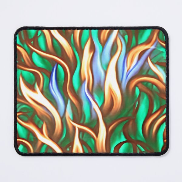Item preview, Fire flame art pattern designed and sold by hendrikspix.