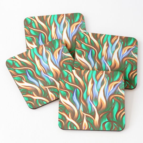 Item preview, Fire flame art pattern designed and sold by hendrikspix.