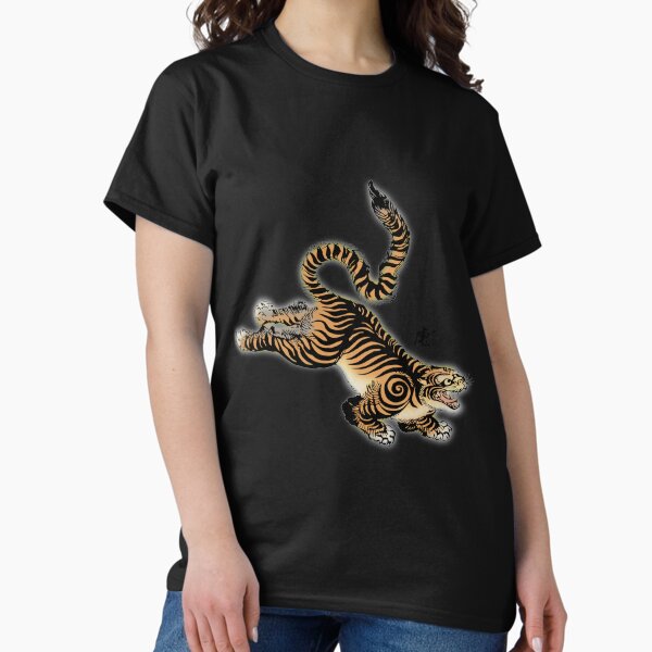 Artikel-Vorschau von Altes traditionelles Tiger orientalisches Tattoo, designt und verkauft von RaionKeiji.