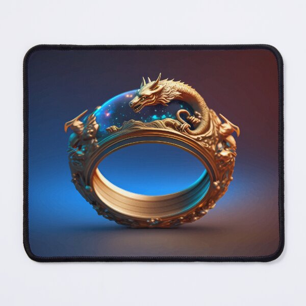 Item preview, Dragon space ring designed and sold by PM-Artistic.