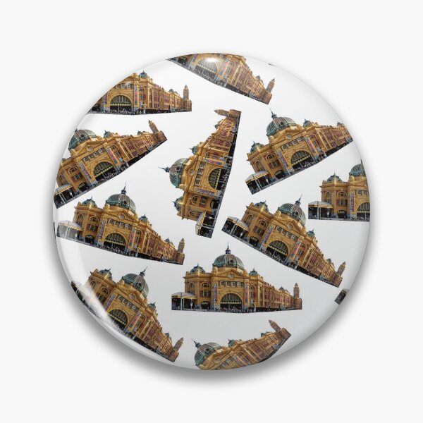 Item preview, Flinders Station Collage designed and sold by CriticalC404.