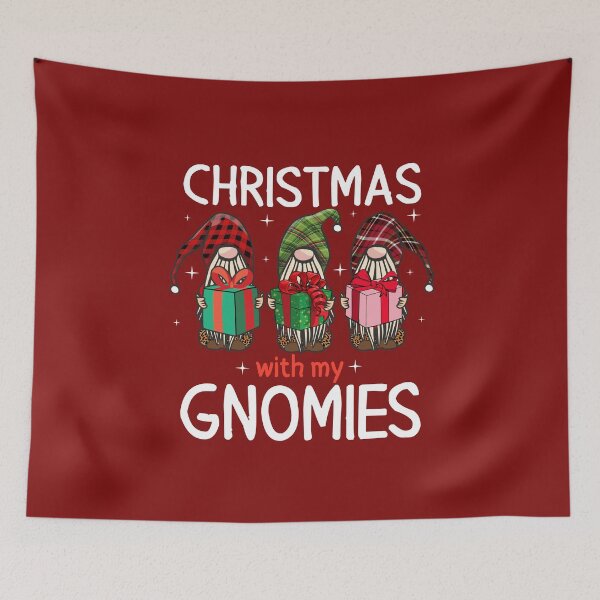Item preview, Gnome Christmas With My Gnomies Buffalo Plaid Hat Xmas Funny  designed and sold by alenaz.