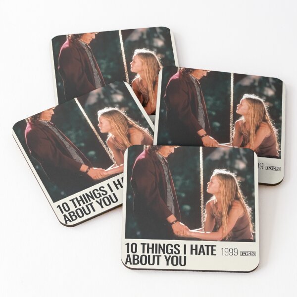 Item preview, 10 Things I Hate About You movie poster  designed and sold by xddesadees.