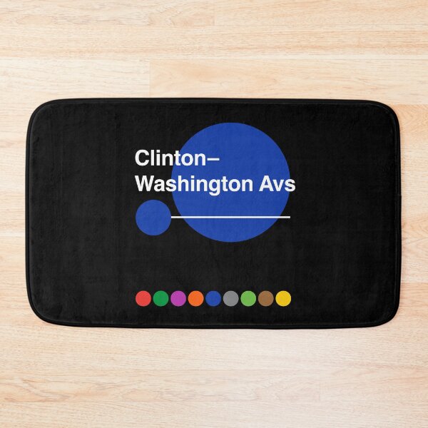 Item preview, Clinton-Washington Avenues - Clinton Hill, Brooklyn, New York Subway designed and sold by ClickForMore.