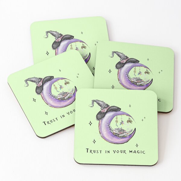 Item preview, Trust In Your Magic Moon Witchy Vibes designed and sold by fatherfarm.