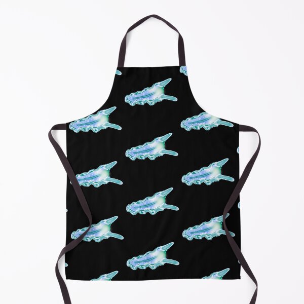 Item preview, Sea creature, Turbellaria, black background  designed and sold by Osher-BioArt.