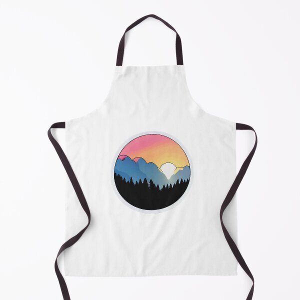 Item preview, Majestic Sunset Mountains and Forest Design designed and sold by Litheon.