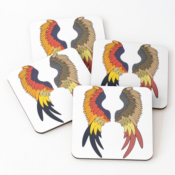 Item preview, EndHawks themed wings v1 designed and sold by Affetti.