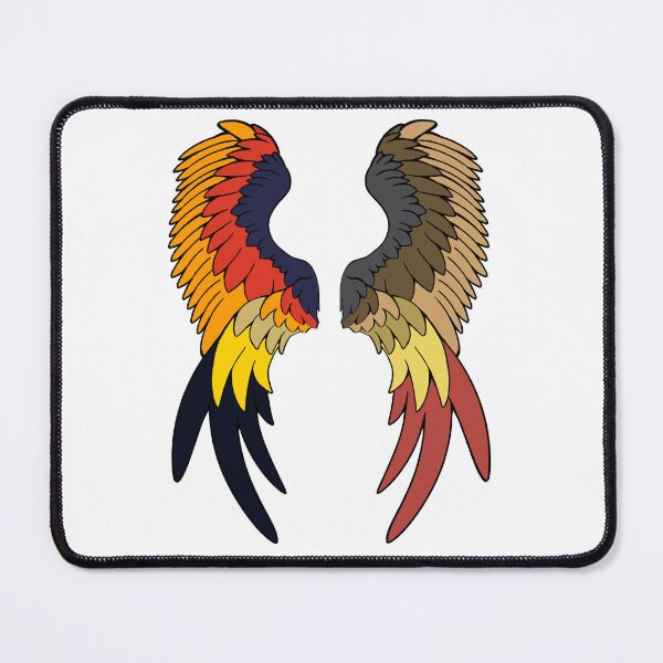 Item preview, EndHawks themed wings v1 designed and sold by Affetti.