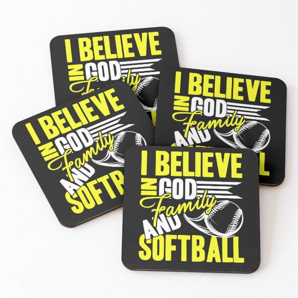 Item preview, Softball - Believe In God And Softball designed and sold by UnknownArtistt.