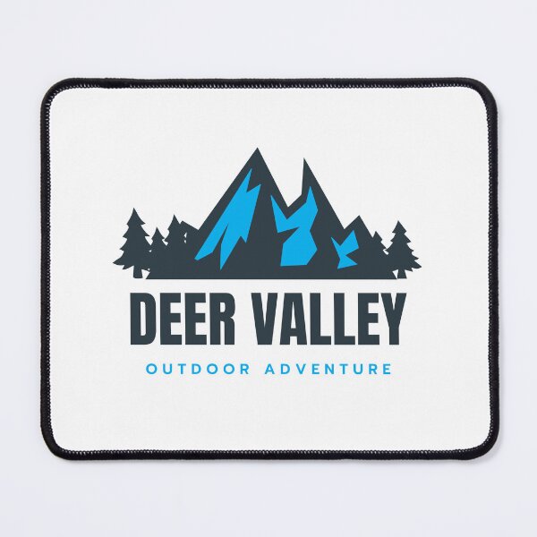 Item preview, Deer Valley in Wasatch Mountains, North Utah, USA, North America - Mountain Outdoor Adventure Snowboard Ski Resort Vintage Logo designed and sold by Vintage-TM.