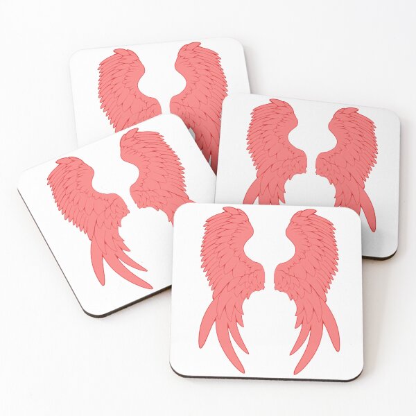Item preview, Cute pink wings heart  designed and sold by Affetti.