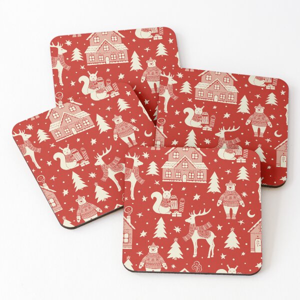 Item preview, Christmas spirit - Christmas repeated pattern  designed and sold by Tanuja  Sharma.